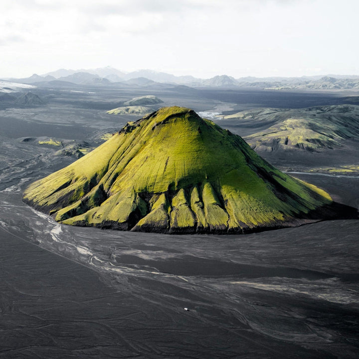 gommage volcan islandais