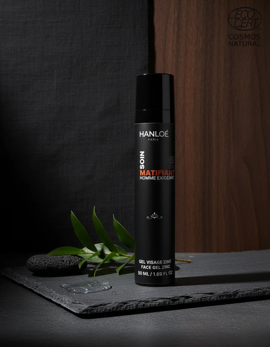 Le Soin Matifiant⎪Gel Rééquilibrant Naturel pour Homme - Zinc - 50ml