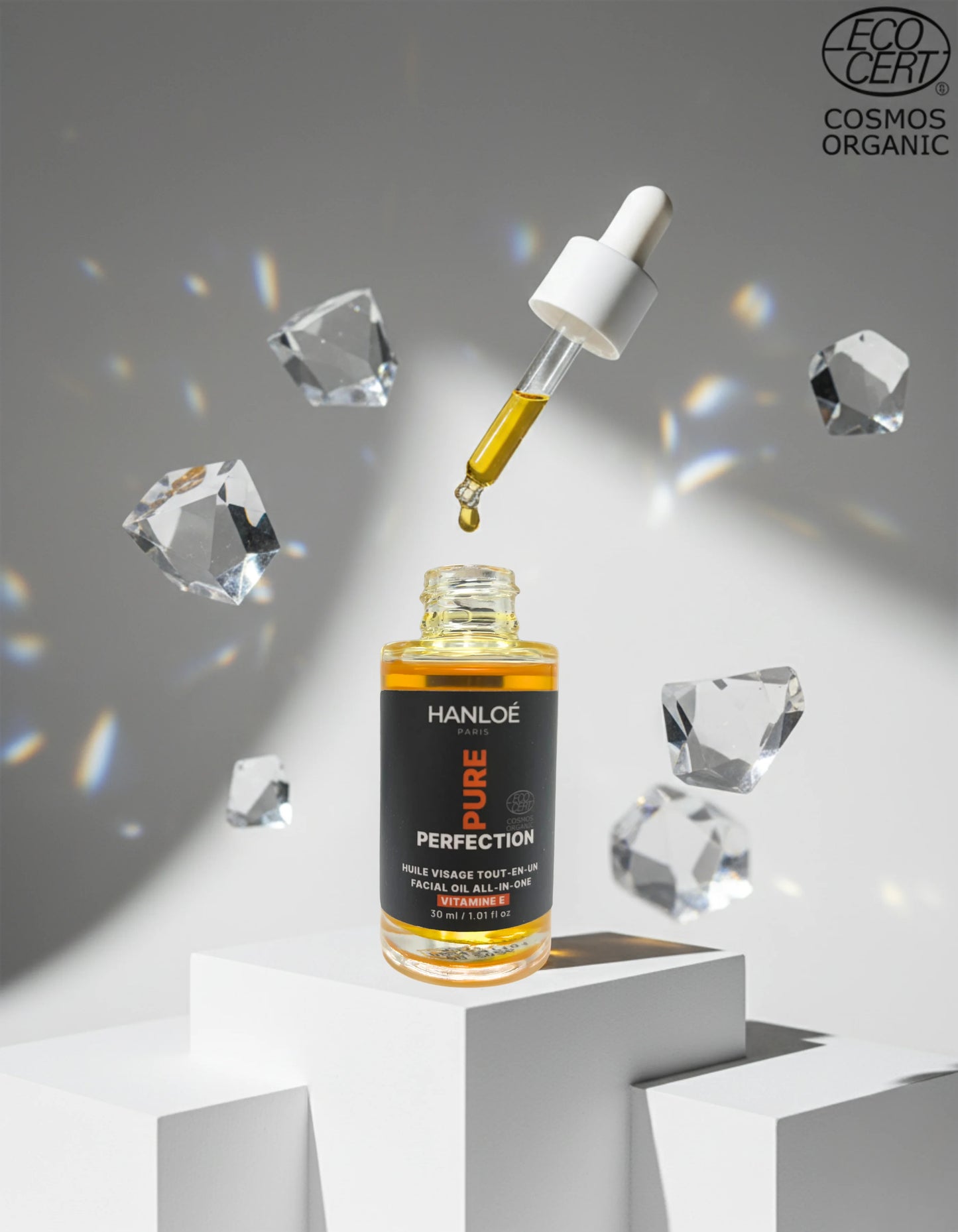 Perfection Pure⎪Huile Sublimatrice Bio - Soin Global 3-en-1 - 30ml
