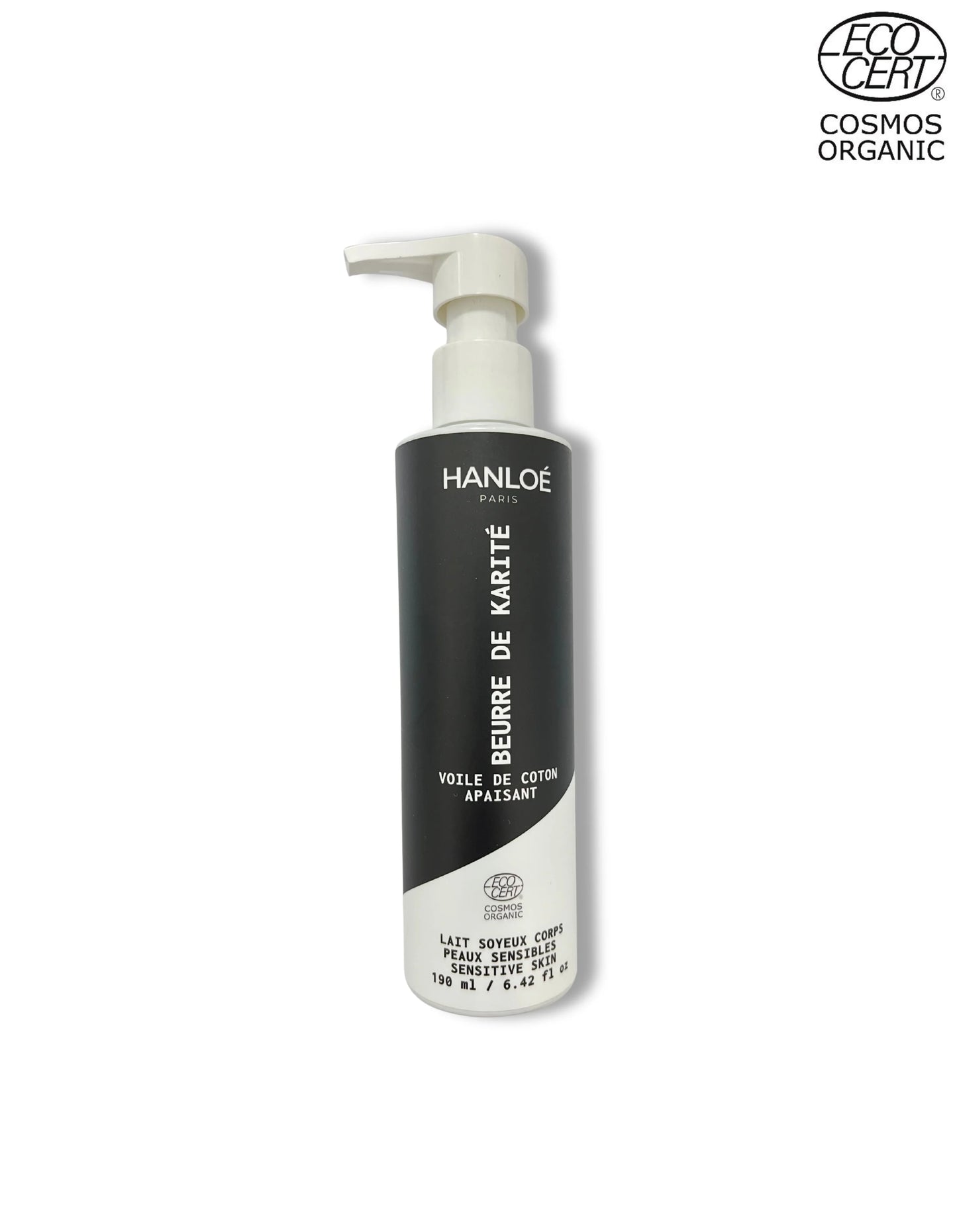 Voile de Coton Apaisant⎪Lait soyeux corps Bio - Peaux sensibles - 190ml