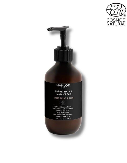 Élixir d'Ambre⎪Crème mains Ambre Boisé et Cuir - 270ml