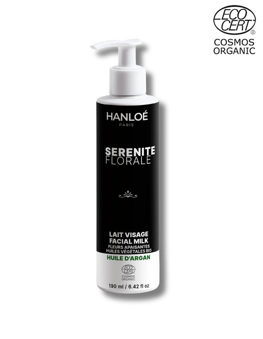 Sérénité Florale⎪Lait Nettoyant aux Fleurs Apaisantes et Huiles Végétales Bio - 200ml