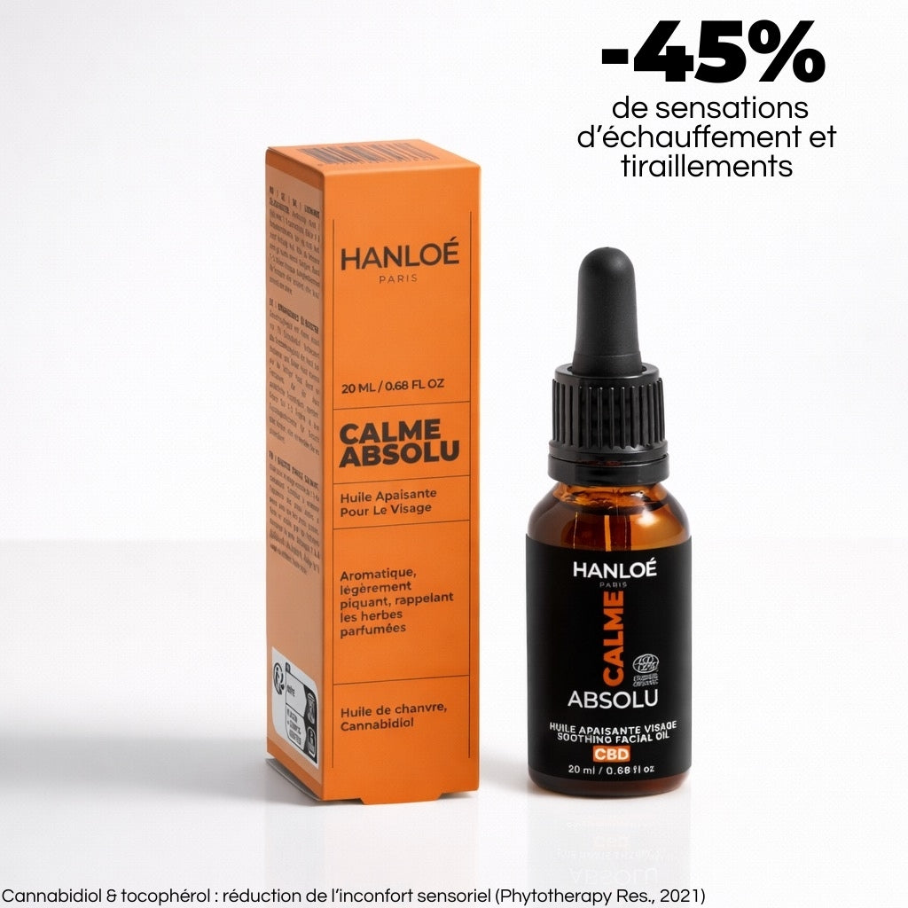 Calme Absolu⎪Huile Apaisante CBD Bio - 20ml