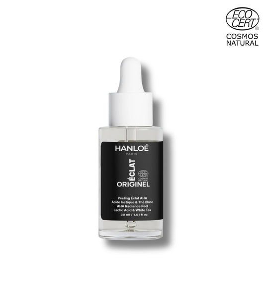 Éclat Originel⎪Peeling AHA Bio - Acide Lactique et Thé Blanc - 30ml