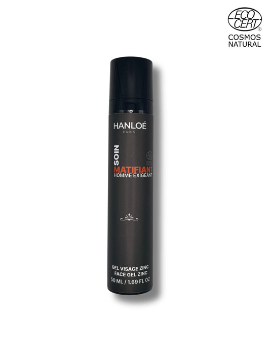 Le Soin Matifiant⎪Gel Rééquilibrant Naturel pour Homme - Zinc - 50ml