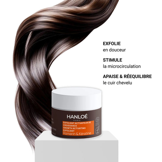 GROWTH ACTIVATING SCRUB – Rosemary and Keratin - 170ml