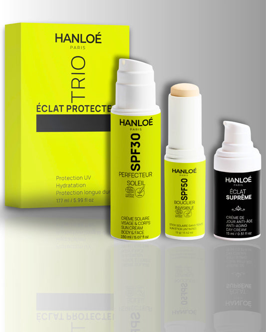 GIFT SET - PROTECTIVE RADIANCE TRIO - UVA/UVB Protection and Hydration - 177ml
