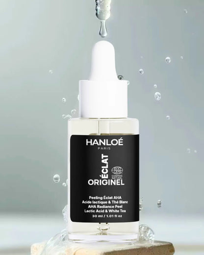 Éclat Originel⎪Peeling AHA Bio - Acide Lactique et Thé Blanc - 30ml