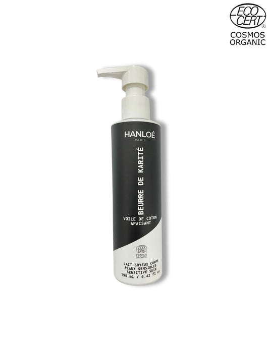 Voile de Coton Apaisant⎪Lait soyeux corps Bio - Peaux sensibles - 190ml