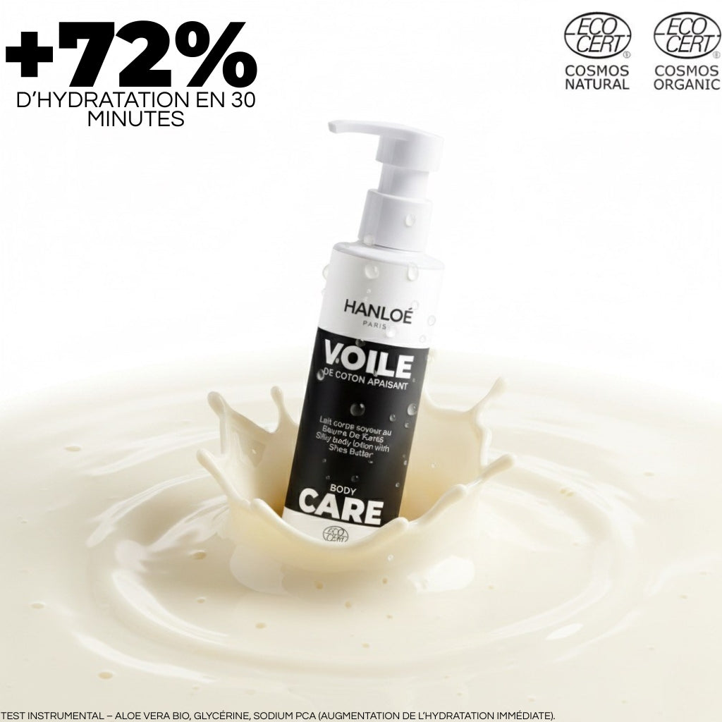 Soothing Cotton Veil⎪Organic Silky Body Lotion - Sensitive Skin - 190ml