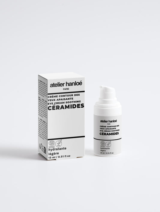 Fatigue sous les yeux - Crème contour des yeux apaisante - céramides - 15ml